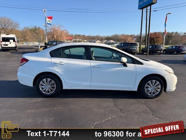 used 2015 Honda Civic car, priced at $13,675