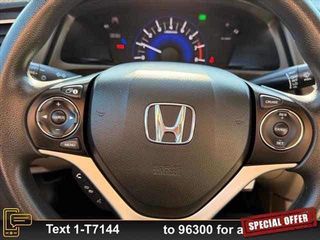 used 2015 Honda Civic car, priced at $13,675