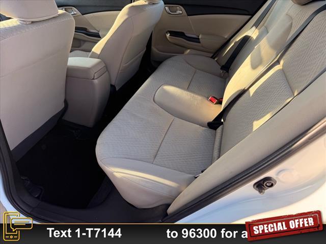 used 2015 Honda Civic car, priced at $13,675