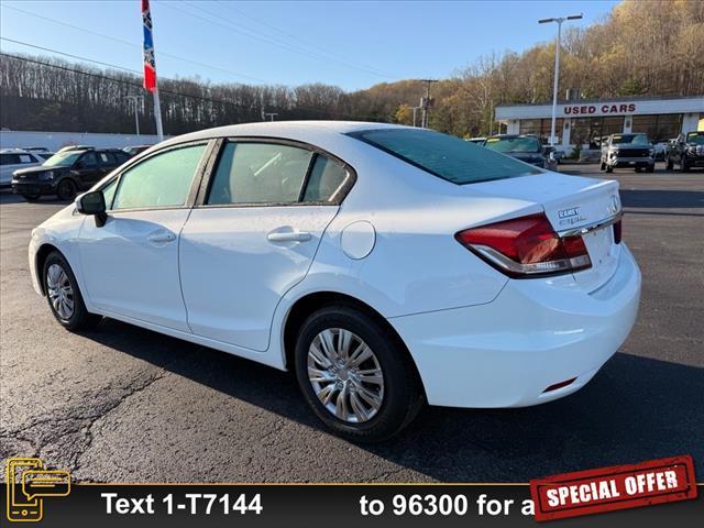 used 2015 Honda Civic car, priced at $13,675