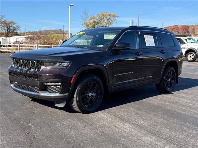 used 2022 Jeep Grand Cherokee L car, priced at $33,900