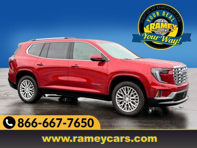new 2025 GMC Acadia car, priced at $60,130