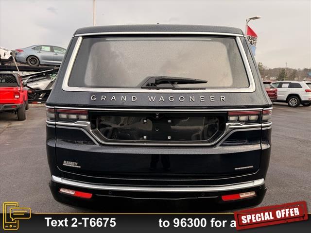 used 2023 Jeep Grand Wagoneer car, priced at $79,999