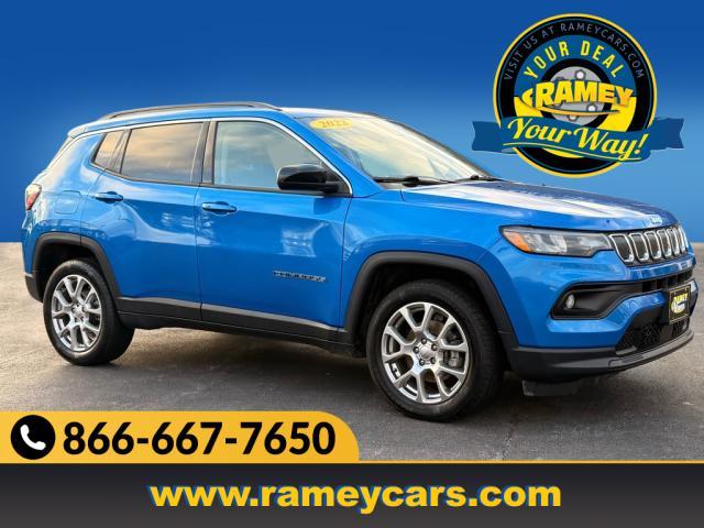 used 2022 Jeep Compass car, priced at $23,499