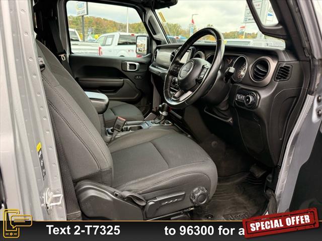 used 2021 Jeep Wrangler Unlimited car, priced at $35,999