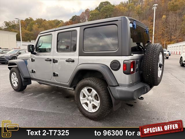 used 2021 Jeep Wrangler Unlimited car, priced at $35,999