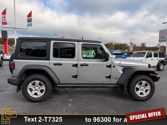 used 2021 Jeep Wrangler Unlimited car, priced at $35,999