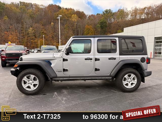 used 2021 Jeep Wrangler Unlimited car, priced at $35,999