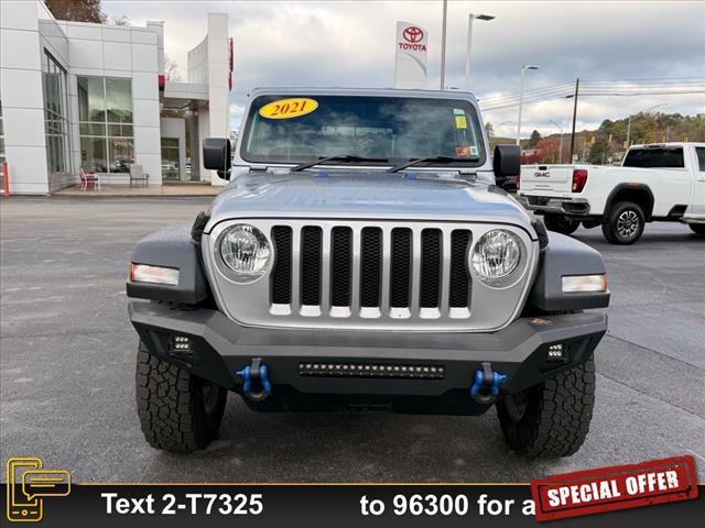 used 2021 Jeep Wrangler Unlimited car, priced at $35,999