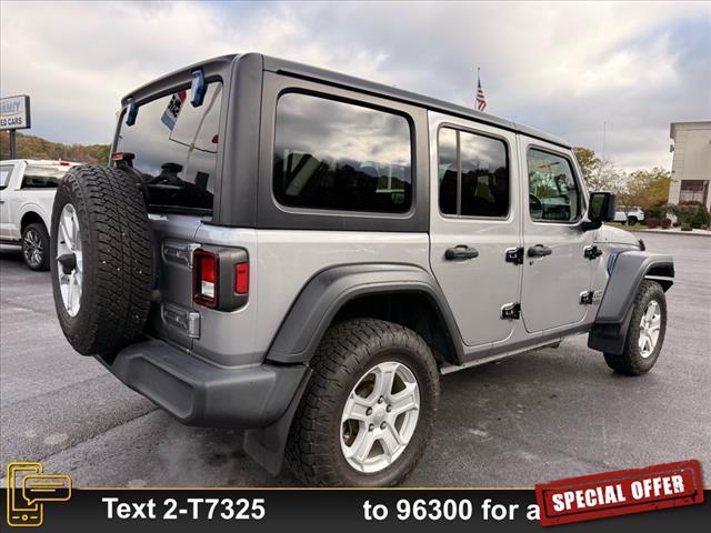 used 2021 Jeep Wrangler Unlimited car, priced at $35,999