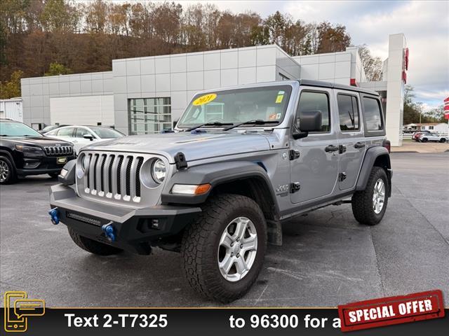 used 2021 Jeep Wrangler Unlimited car, priced at $35,999