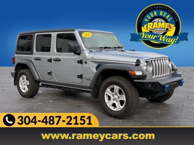 used 2021 Jeep Wrangler Unlimited car, priced at $35,999