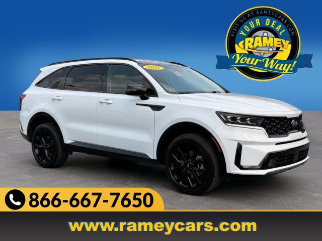 used 2021 Kia Sorento car, priced at $29,999