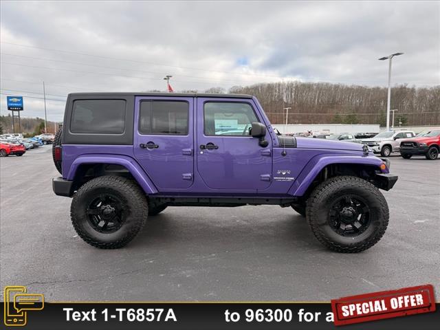 used 2018 Jeep Wrangler JK Unlimited car, priced at $29,500