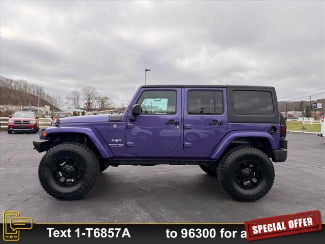 used 2018 Jeep Wrangler JK Unlimited car, priced at $29,500