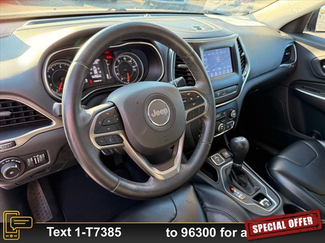 used 2019 Jeep Cherokee car, priced at $11,700