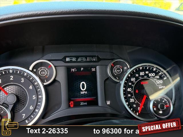 new 2026 Ram 1500 car, priced at $54,165