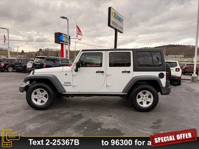 used 2017 Jeep Wrangler Unlimited car, priced at $23,465