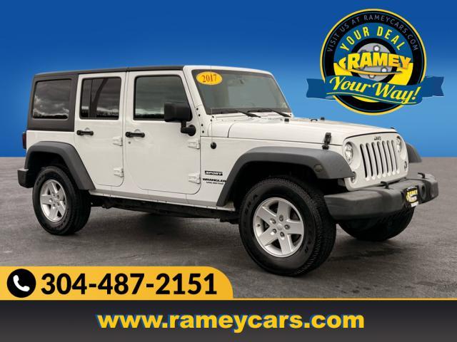 used 2017 Jeep Wrangler Unlimited car, priced at $23,465