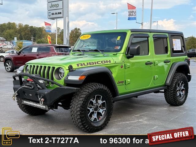 used 2019 Jeep Wrangler Unlimited car, priced at $36,840