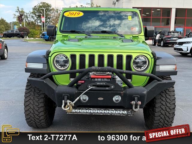 used 2019 Jeep Wrangler Unlimited car, priced at $36,840