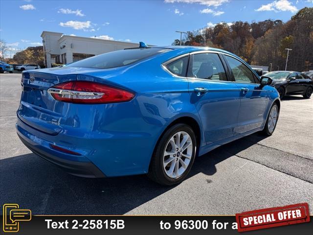 used 2019 Ford Fusion Hybrid car
