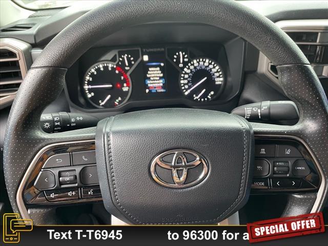 used 2022 Toyota Tundra car, priced at $44,975