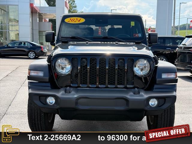 used 2024 Jeep Wrangler car, priced at $34,999