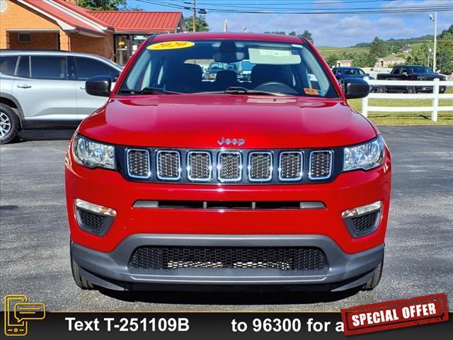 used 2020 Jeep Compass car, priced at $19,216