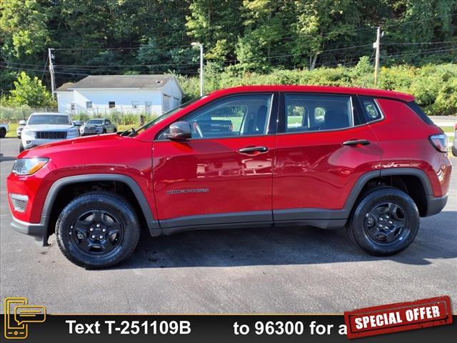 used 2020 Jeep Compass car, priced at $19,216