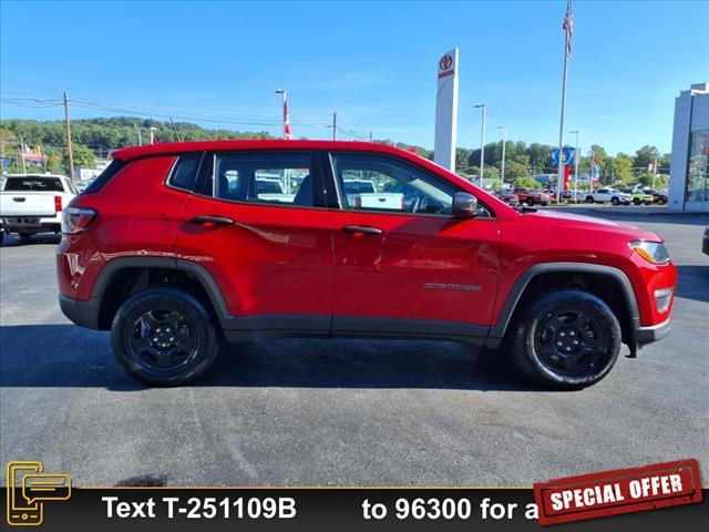 used 2020 Jeep Compass car, priced at $19,216