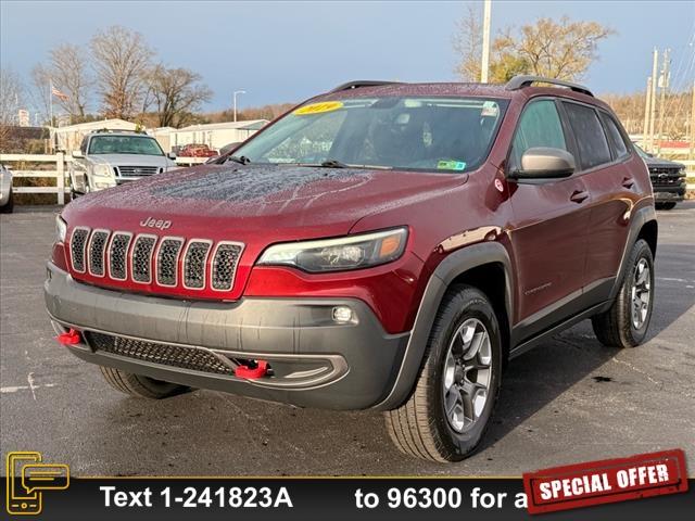 used 2019 Jeep Cherokee car, priced at $18,799