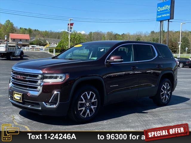 used 2021 GMC Acadia car, priced at $28,599