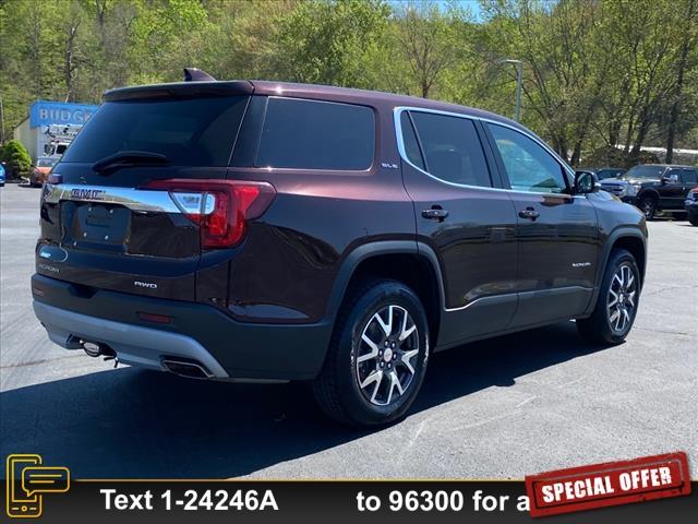 used 2021 GMC Acadia car, priced at $26,500