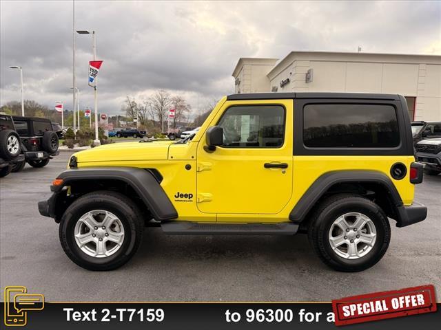 used 2022 Jeep Wrangler car, priced at $28,999