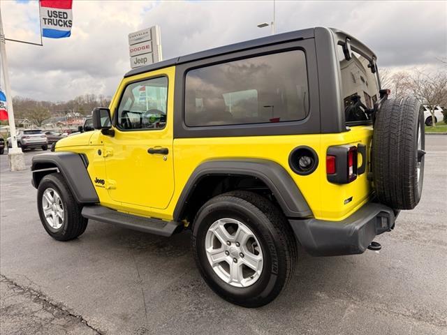 used 2022 Jeep Wrangler car, priced at $28,999