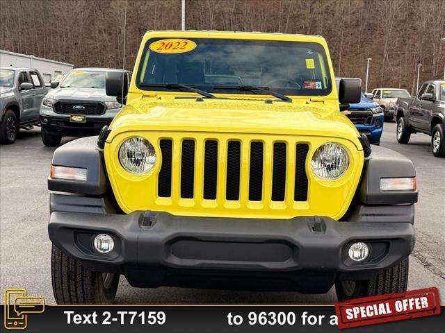 used 2022 Jeep Wrangler car, priced at $28,999