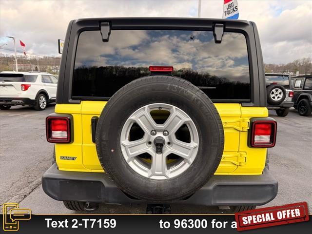 used 2022 Jeep Wrangler car, priced at $28,999