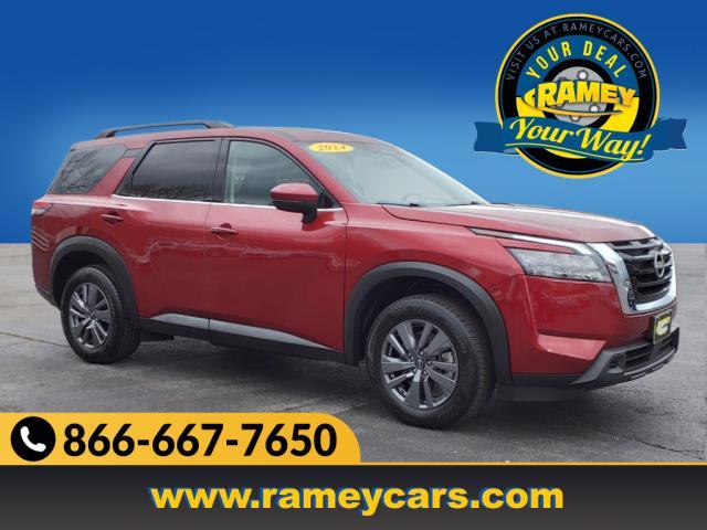 used 2024 Nissan Pathfinder car, priced at $33,999