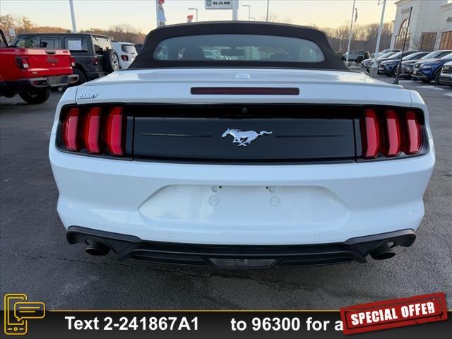 used 2018 Ford Mustang car, priced at $21,799