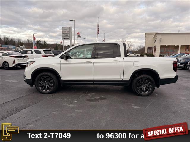 used 2021 Honda Ridgeline car, priced at $31,699