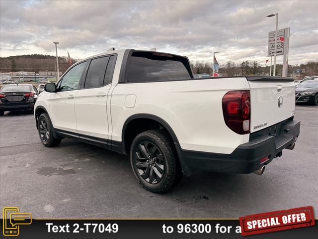 used 2021 Honda Ridgeline car, priced at $31,699