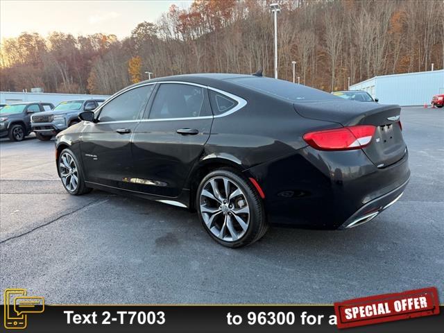 used 2015 Chrysler 200 car, priced at $16,075