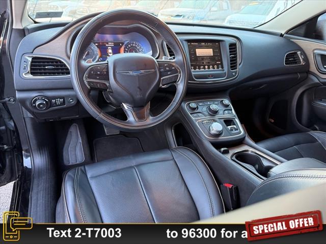 used 2015 Chrysler 200 car, priced at $16,075