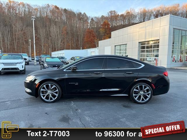 used 2015 Chrysler 200 car, priced at $16,075