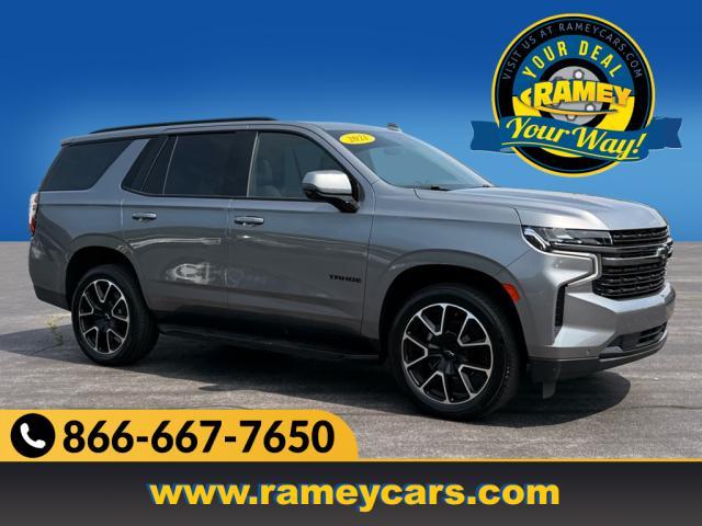 used 2021 Chevrolet Tahoe car, priced at $58,999