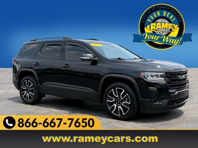 used 2021 GMC Acadia car, priced at $27,885