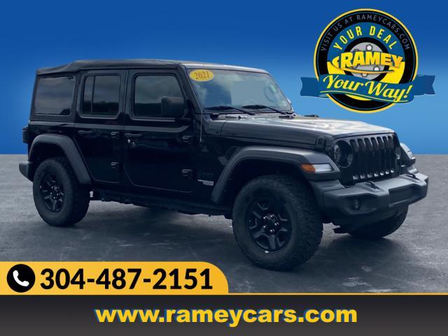 used 2021 Jeep Wrangler Unlimited car, priced at $31,883