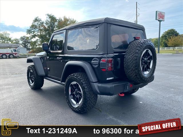used 2021 Jeep Wrangler car, priced at $35,500