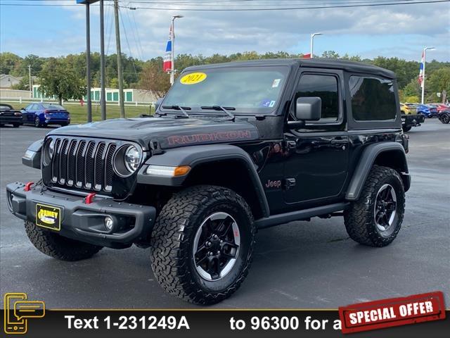 used 2021 Jeep Wrangler car, priced at $35,500